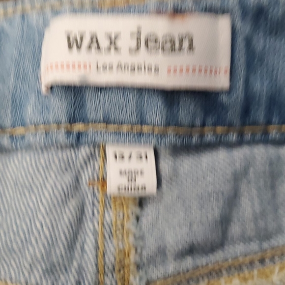 Wax Jean Collection Mom loose fit size 13/31 Jeans Blue Women New - Picture 5 of 6